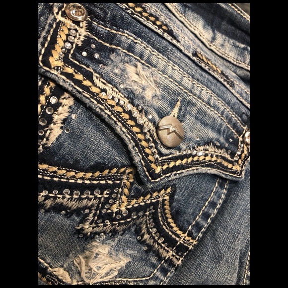 ‼️SOLD‼️Womens Miss Me Bootcut Jeans Size 36 - Picture 5 of 13